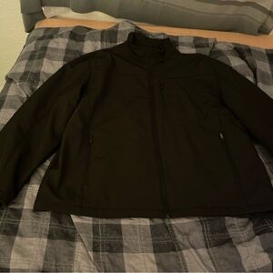 Men's Black Weatherproof - Classic Zip Front